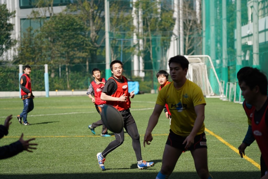 2019年度　三送会　タッチラグビー